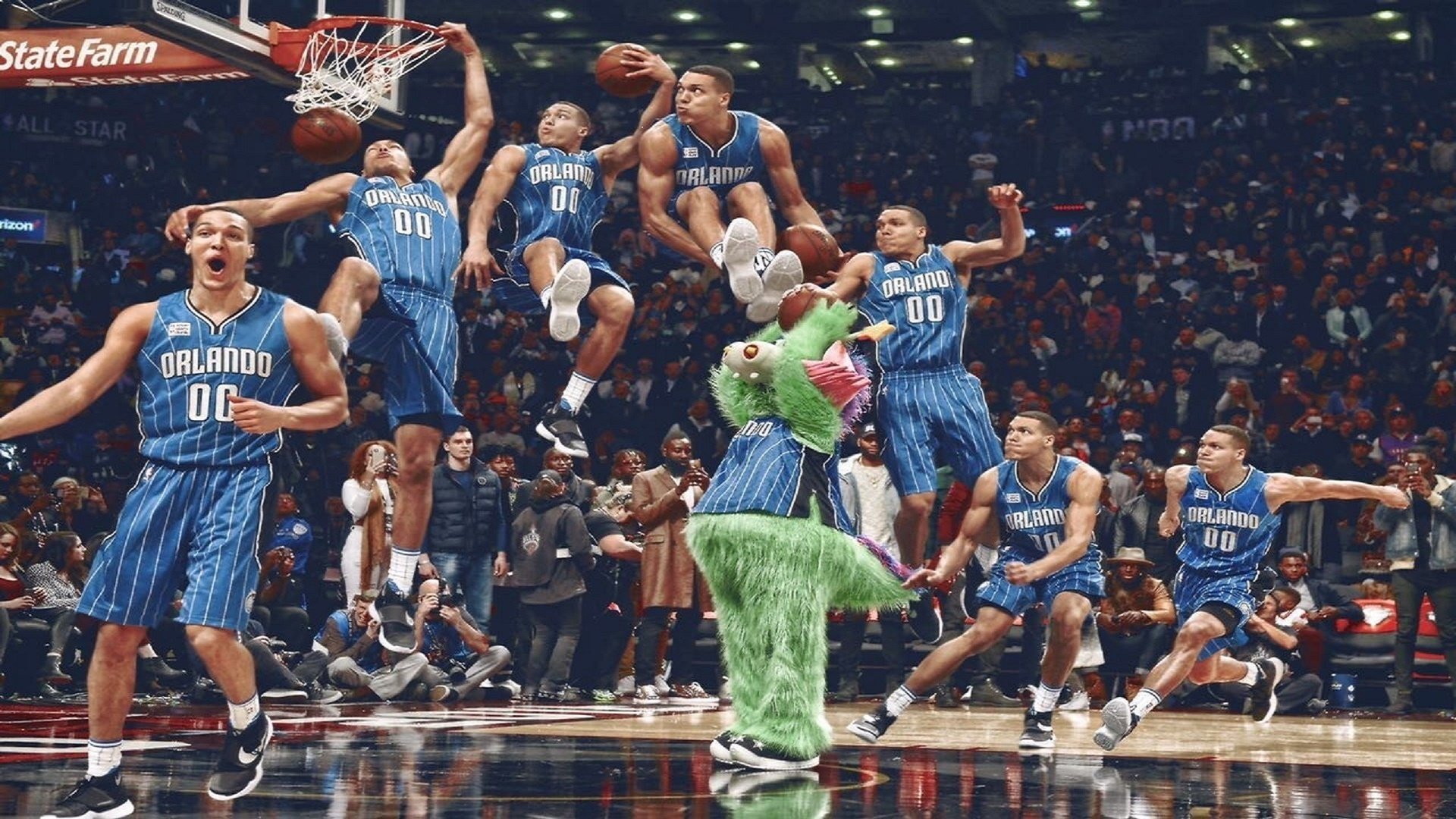 威少超越基德，成为后卫篮板王，威少绝技